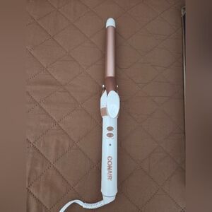 Conair 3/4" Barrel Curling Iron in White and Gold